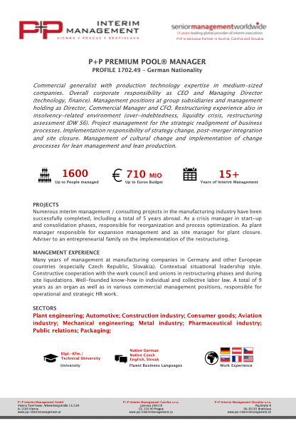 P+P Sampel Profile